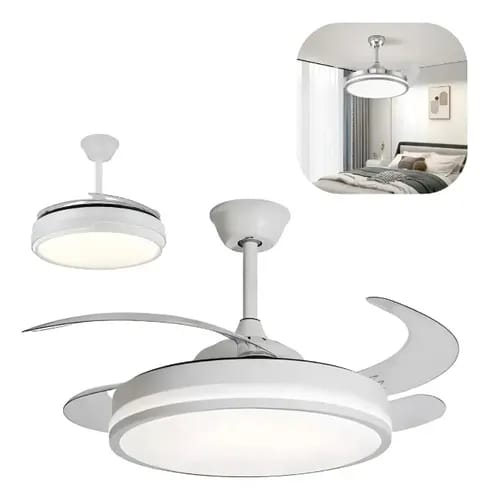 AeroLight – Ventilador de Techo con Lámpara LED